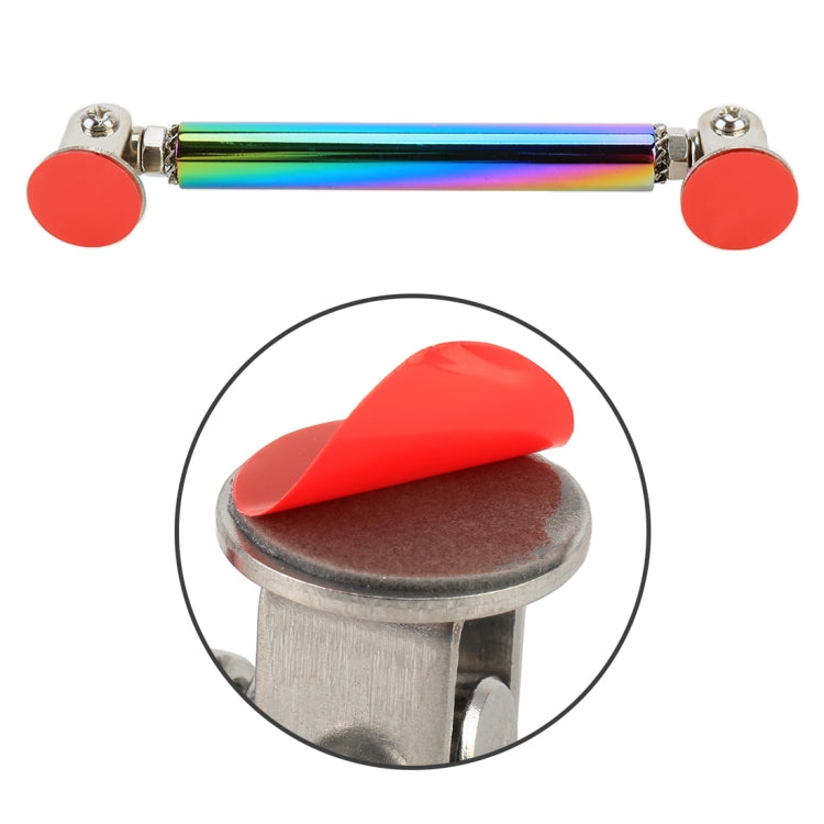 2 PCS Car Modification Adhesive Surrounded Rod Lever Front and Rear Bars Fixed Front Lip Back Shovel, Length: 7.5cm