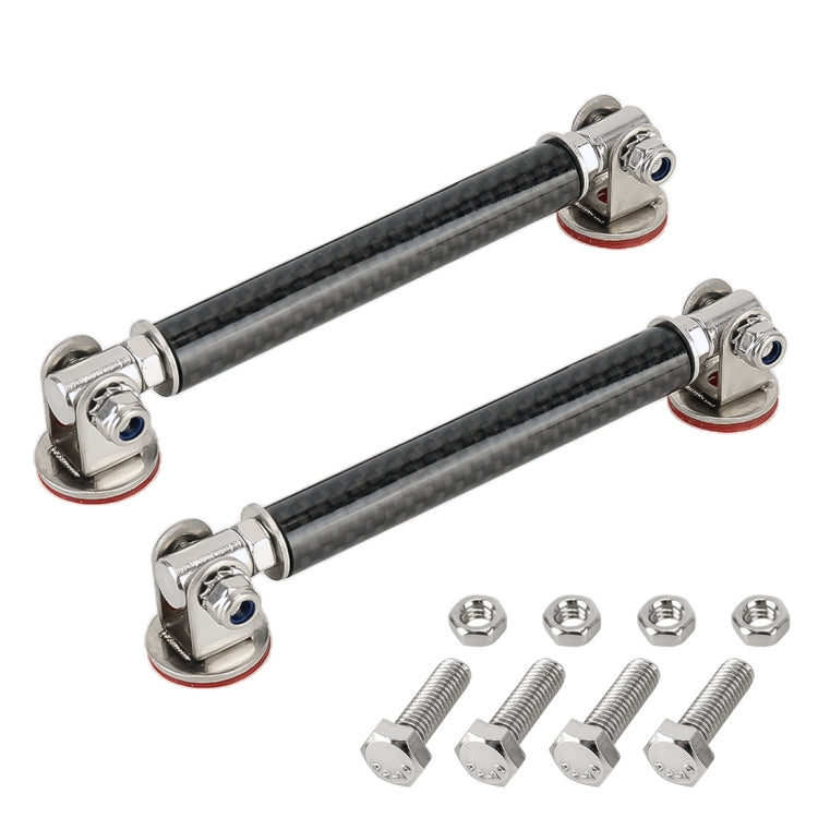 2 PCS Car Modification Adhesive Surrounded Rod Lever Front and Rear Bars Fixed Front Lip Back Shovel, Length: 7.5cm