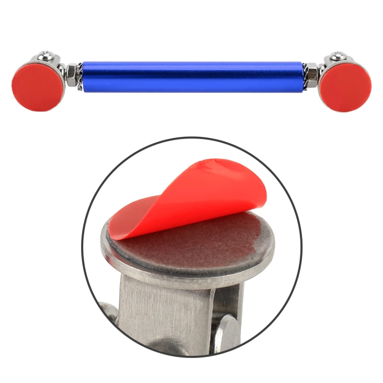 2 PCS Car Modification Adhesive Surrounded Rod Lever Front and Rear Bars Fixed Front Lip Back Shovel, Length: 7.5cm