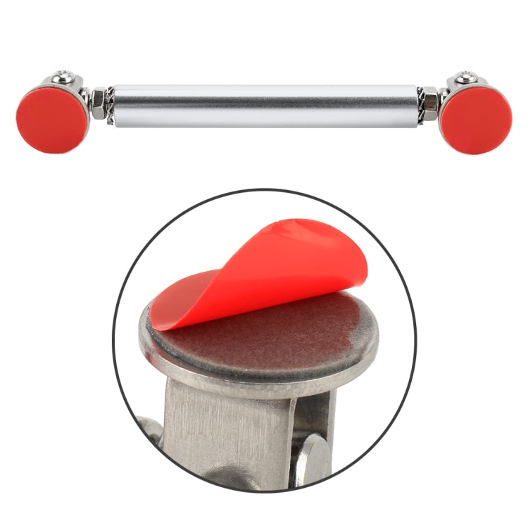 2 PCS Car Modification Adhesive Surrounded Rod Lever Front and Rear Bars Fixed Front Lip Back Shovel, Length: 7.5cm