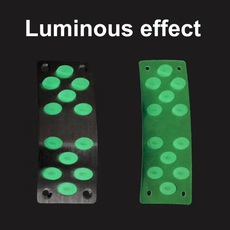 2 in 1 Luminous Non-Slip Automatic Gear Car Pedals Foot Brake Pad Cover Set