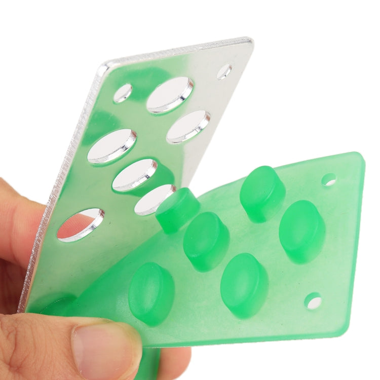 3 in 1 Small Luminous Non-Slip Automatic Gear Car Pedals Foot Brake Pad Cover Set