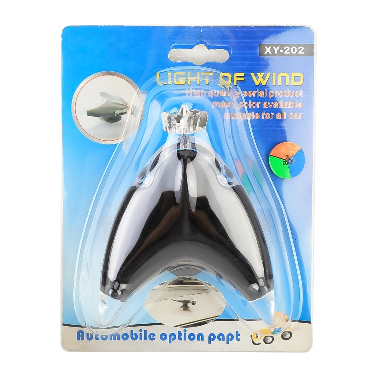 2 LED Bulbs Wind Powered Decorative Car Lights