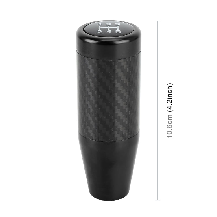 Universal Car Carbon Fiber Pattern Gear Head Gear Shift Knob