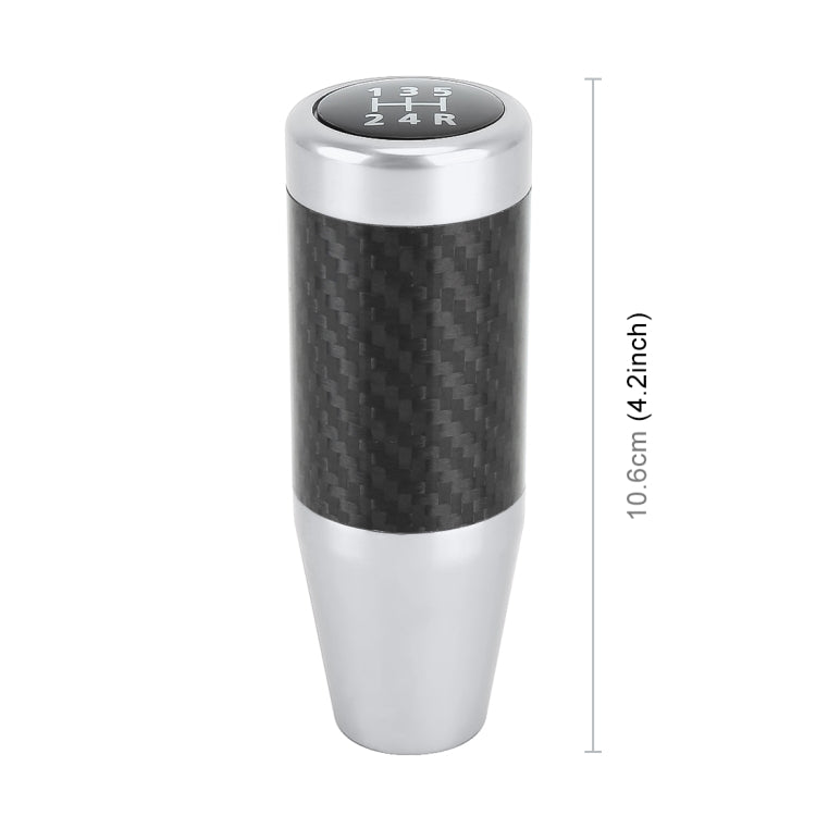 Universal Car Carbon Fiber Pattern Gear Head Gear Shift Knob