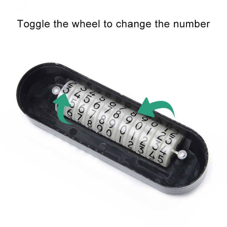 Creative Temporary Parking Card Car Sticker with Aromatherapy