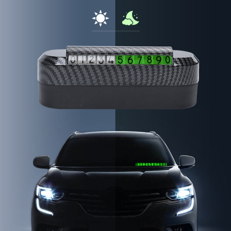 Creative Temporary Parking Card Car Sticker with Aromatherapy