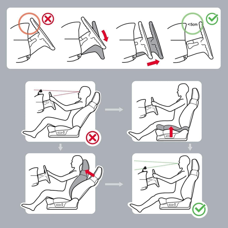 Multi-functional Vehicle Navigation Frame Dashboard Car Mount Phone Holder