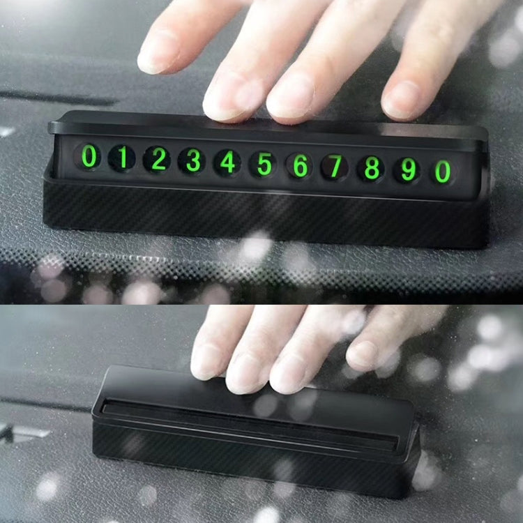 3R-2143 Creative Temporary Parking Card Car Sticker