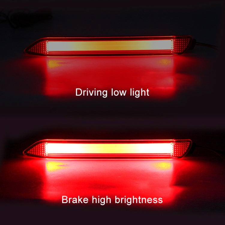 2 PCS 371D 1-2W / 12V Car Rear Bumper Light Brake Light for Toyota Verso