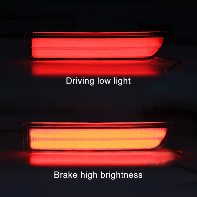 2 PCS 372 1W / 12V Car Rear Bumper Light Brake Light for Toyota RAV4 Estima 2013