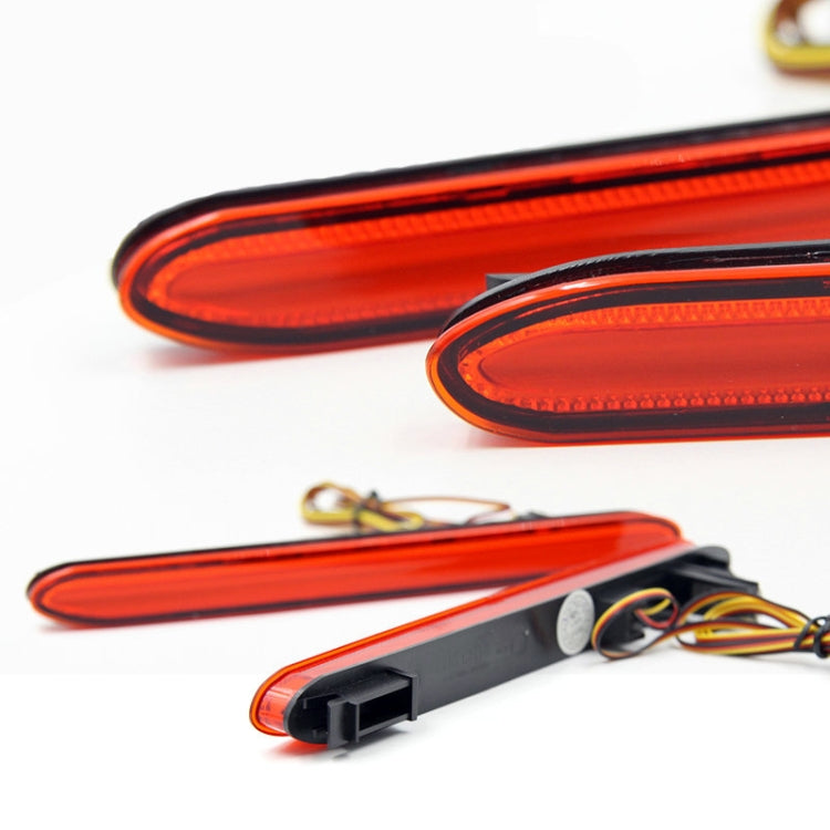 2 PCS 374 0.06W / 12V Car Rear Bumper Light Brake Light for Honda Odyssey 2007