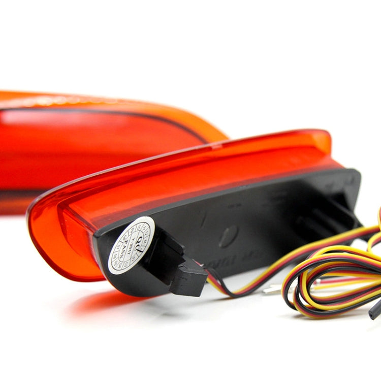 2 PCS 383 1W / 12V Car Rear Bumper Light Brake Light for Toyota Corolla 2011-2013