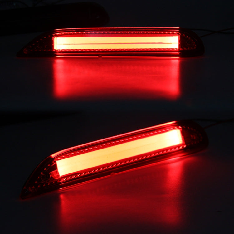2 PCS 398D 2.7W / 12V Car Rear Bumper Light Brake Light for Nissan / Infiniti