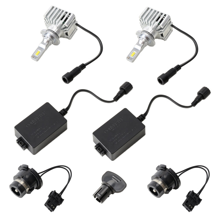 2 PCS DC12V / 35W / 5500K / 4000LM Car ED Headlight Lamps SMD-3570 Lamps for D2S D2R