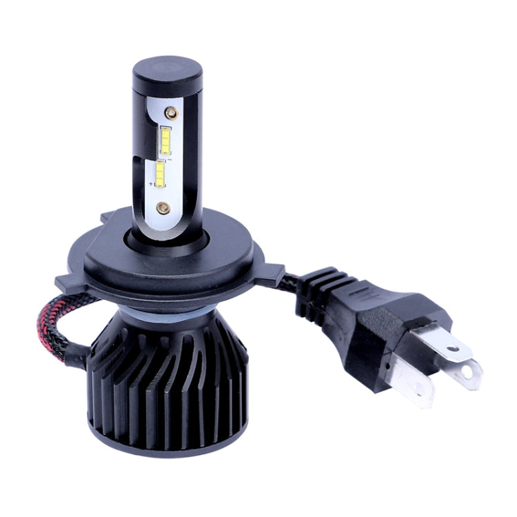 2 PCS P7 H4 DC9-36V 24W 6500K 3000LM IP68 Car LED Headlight Lamps / Fog Light (White Light)