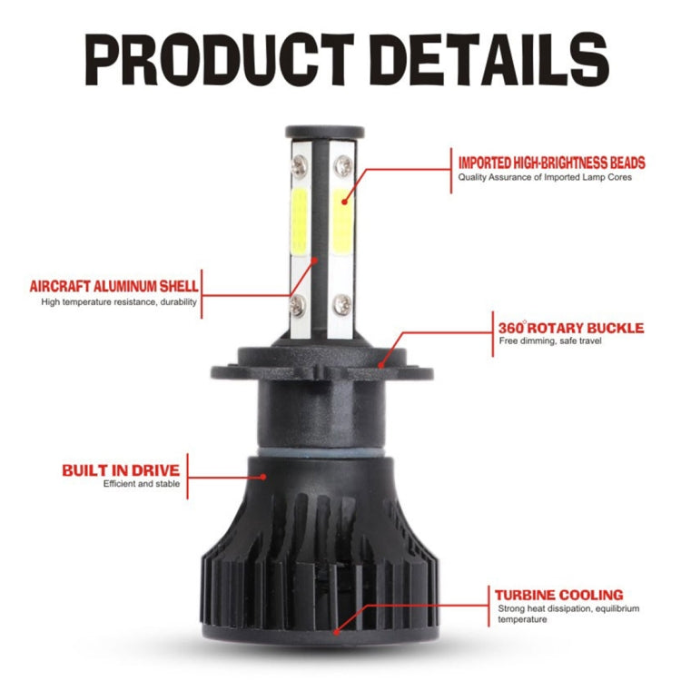 2 PCS X15 H11 DC9-32V 26W 6500K 3000LM IP67 Car LED Headlight Lamps / Fog Light (White Light)