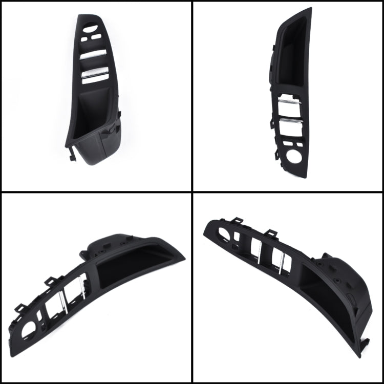 7 PCS Door Handle Window Switch Panel Interior Door Handle 51417225875 for BMW 5 Series, Left Driving