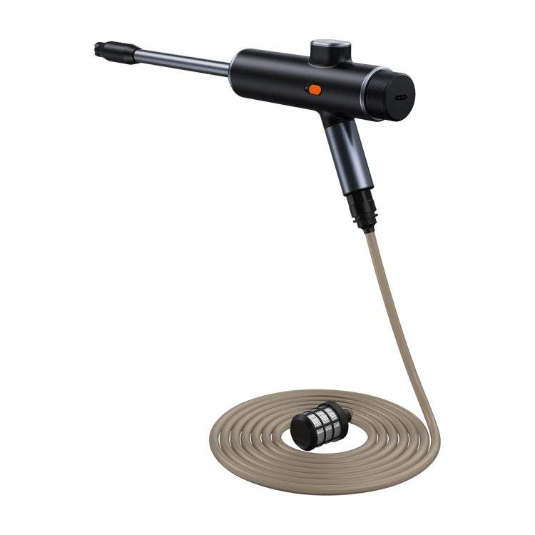 Baseus Dual Power TZCRDDSQ-01 Portable Electric Car Wash Spray Nozzle C (Black)