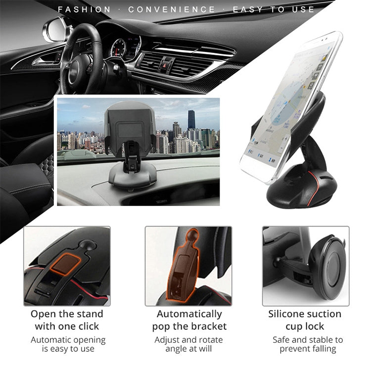 Suction Cup Rotatable Creative Mouse Shaped Car Holder