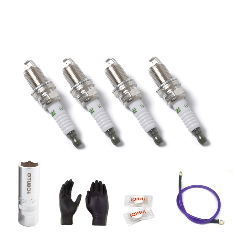 4 PCS Car Platinum Spark Plug 90919-01210 for Toyota / Lexus