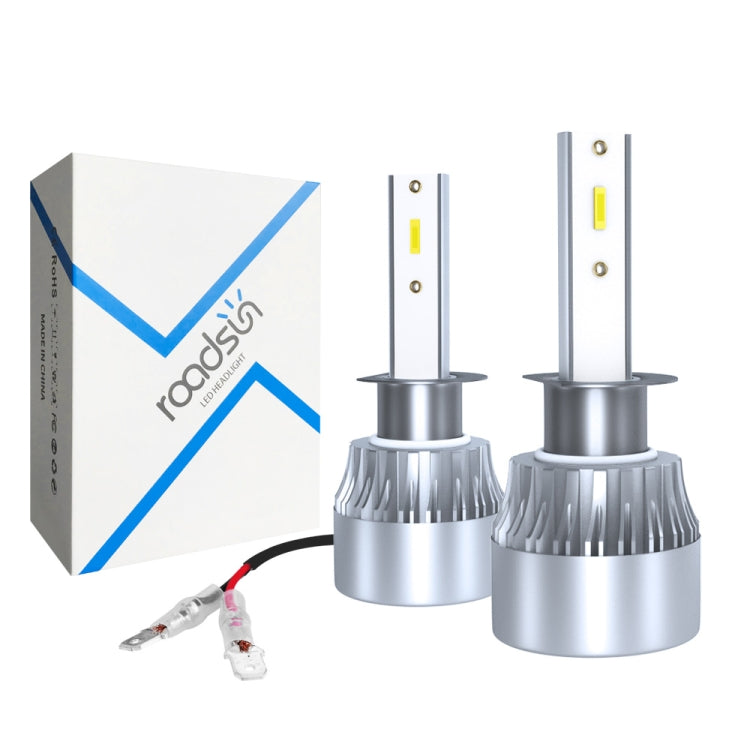 2 PCS 1902 H1 DC9-36V / 23W / 6000K / 2300LM IP68 Car LED Headlight Lamps (White Light)