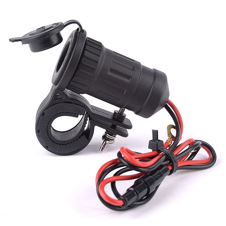 Motorcycle Cigarette Lighter Socket Car Charger Socket GPS Socket with Waterproof Cover