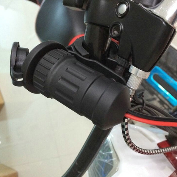 Motorcycle Cigarette Lighter Socket Car Charger Socket GPS Socket with Waterproof Cover