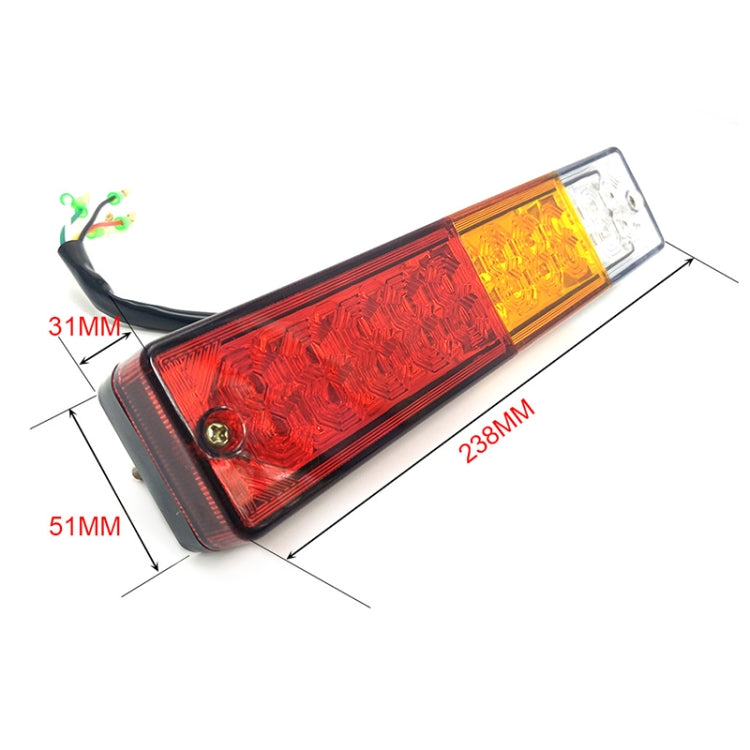 1 Pair Truck 20LEDs Tail Light Brake Reversing Light