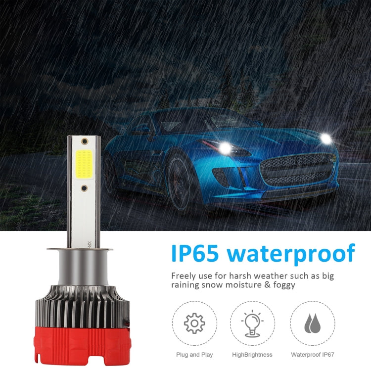 2 PCS EV18 H1 DC9-30V 20W 6000K 2500LM Car LED Headlight Lamps