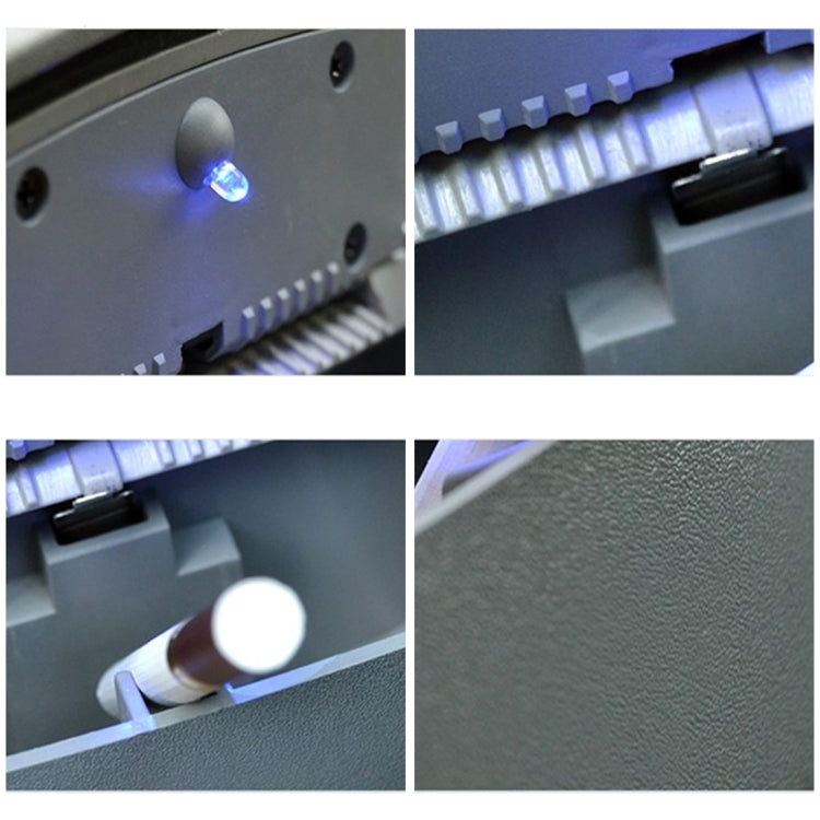 AT130BK Car Multi-functional Organizer Storage Box with LED Light