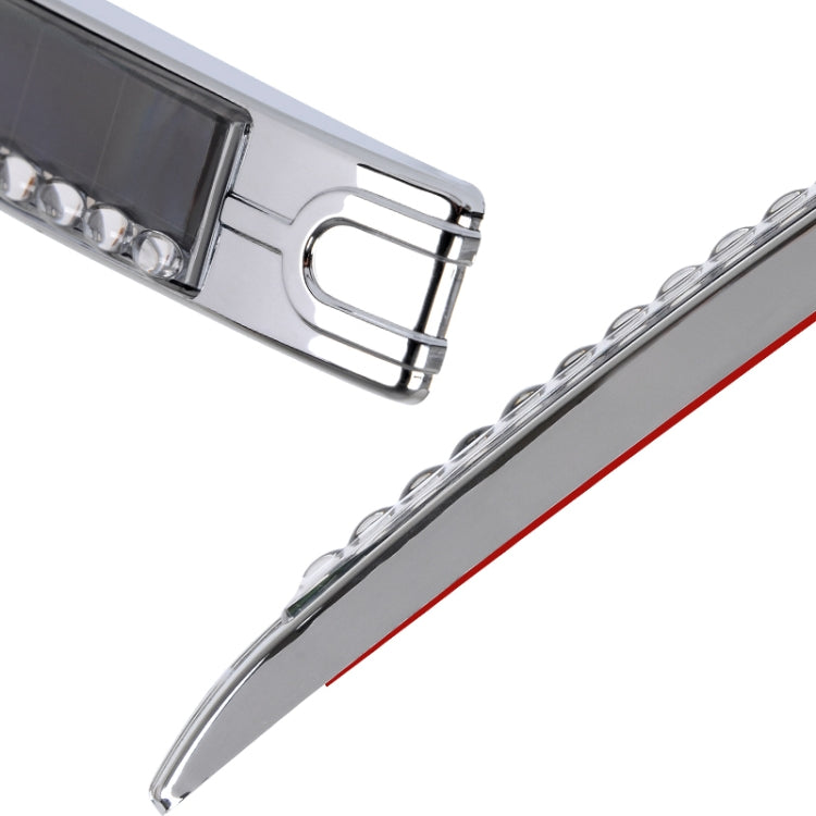 Car Solar Energy Multi-functional Emergency Light 15-color Strobe Lamps with Remote Control