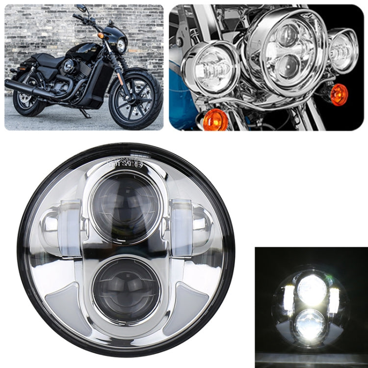 5.75 inch DC12V 6000K-6500K 40W Car LED Headlight for Harley