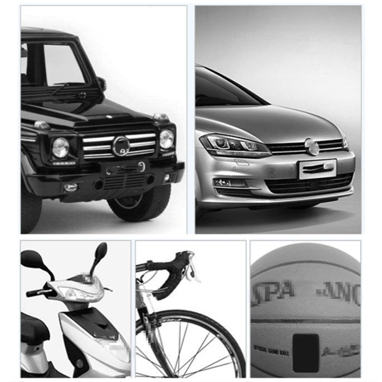 AC595 12V Portable Car Tire Pump Air Pump Tire Inflator with Light