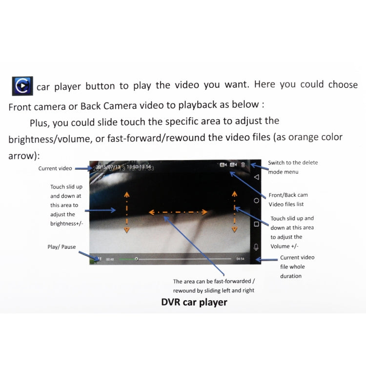 7 inch Car Foldable DVR Rearview Mirror Dual Camera Driving Video Recorder Support WiFi GPS, 4G Version