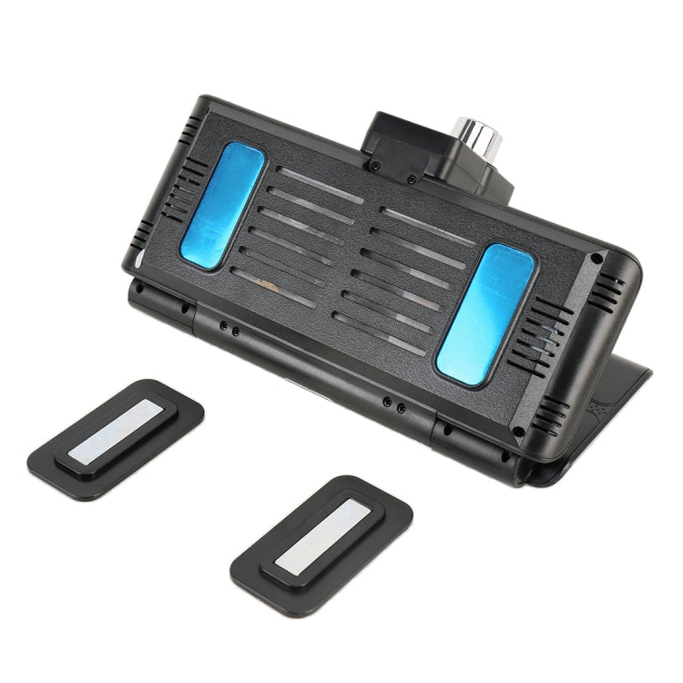 7 inch Car Foldable DVR Rearview Mirror Dual Camera Driving Video Recorder Support WiFi GPS, 4G Version