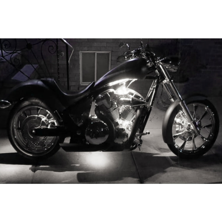 10 PCS Universal Car / Motorcycles LED Atmosphere Lights Inner Decorative Lamp DC12V