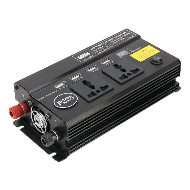 500W DC 24V to AC 220V Car Multi-functional 4588 Smart Power Inverter