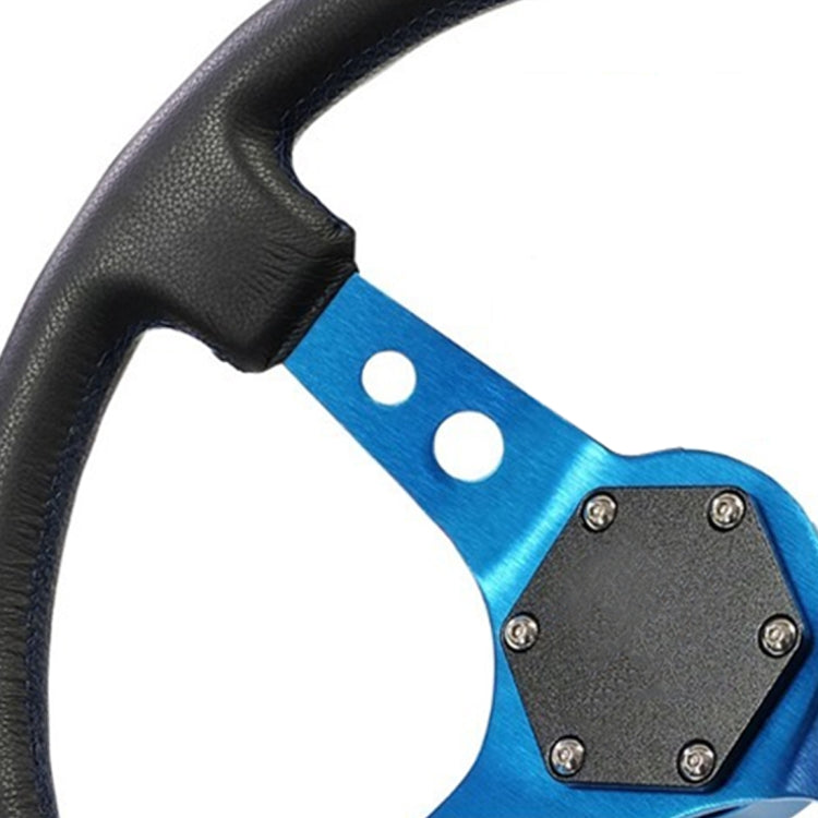 2 PCS Universal Aluminum Car Steering Wheel Hub Base