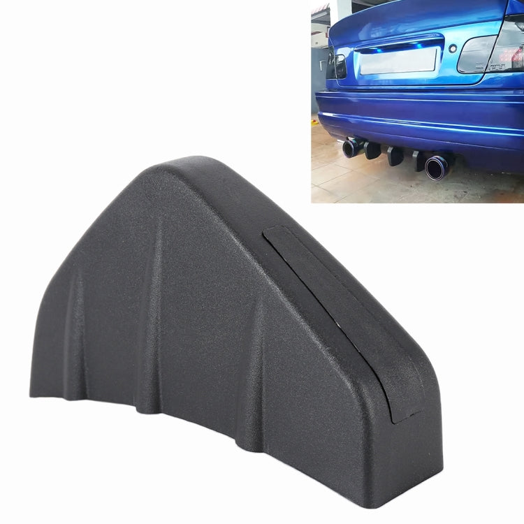 Universal Car-styling Black Plastic Rear Spat Valance Lip