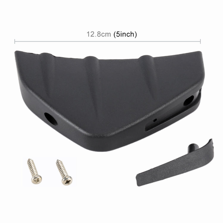 Universal Car-styling Black Plastic Rear Spat Valance Lip