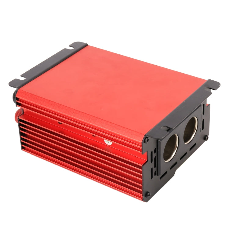 300W DC 24V to AC 220V Car Multi-functional Pure Sine Wave Power Inverter, Random Color Delivery