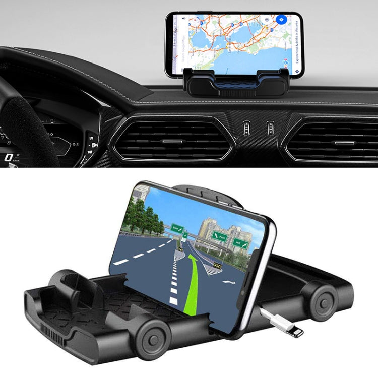 Car Shape Universal Car Center Console Mount Bracket Phone Holder