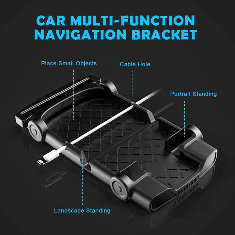 Car Shape Universal Car Center Console Mount Bracket Phone Holder
