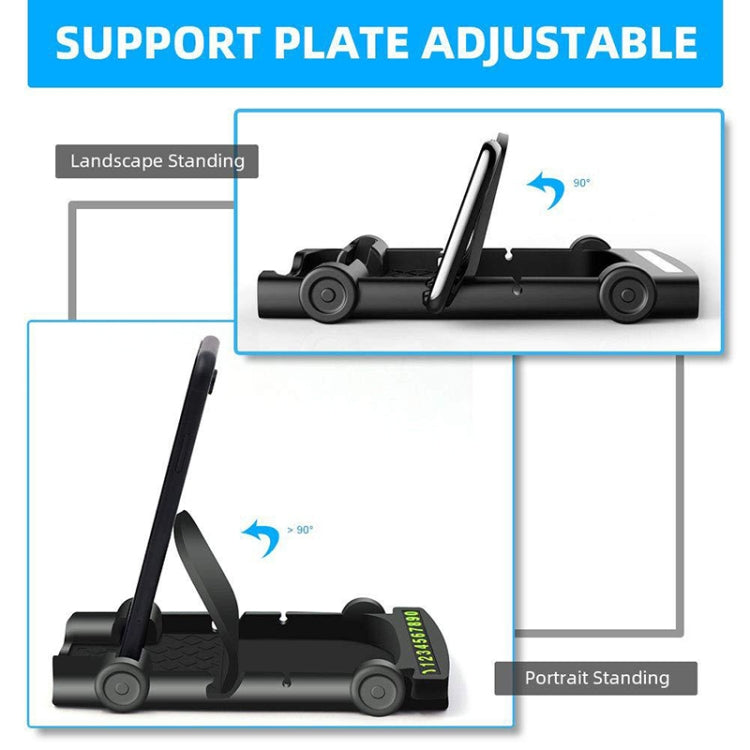 Car Shape Universal Car Center Console Mount Bracket Phone Holder