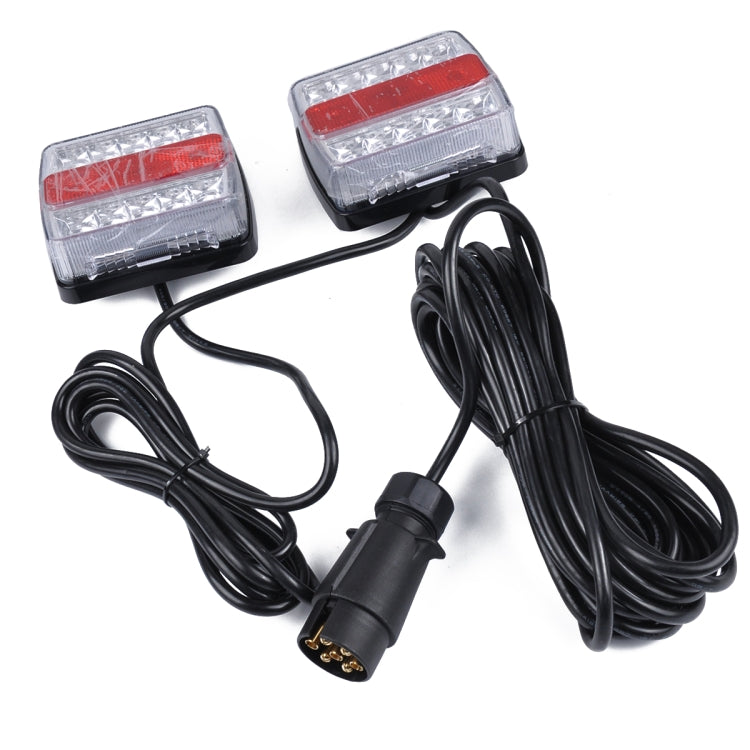 DC 12V IP68 6.4W Car LED Collision Rear Light Brake Lights for Trailer / Truck, with 32LEDs SMD-2835 Lamps