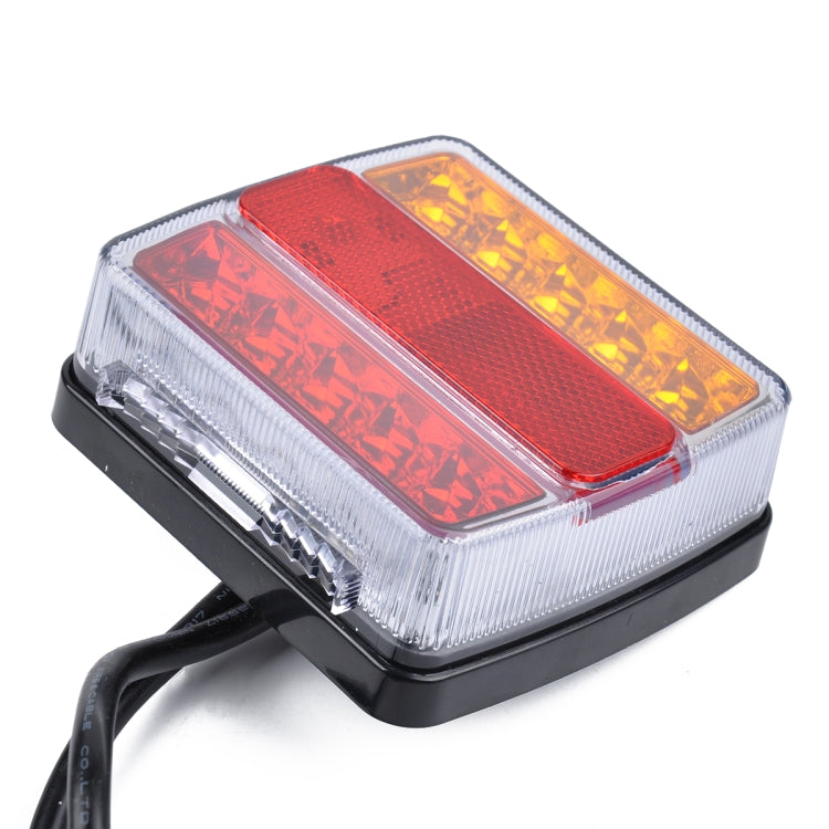 DC 12V IP68 6.4W Car LED Collision Rear Light Brake Lights for Trailer / Truck, with 32LEDs SMD-2835 Lamps