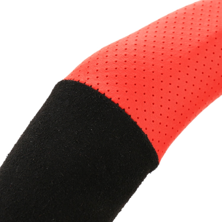 Universal Car Leather Steering Wheel Cover, Diameter: 38cm