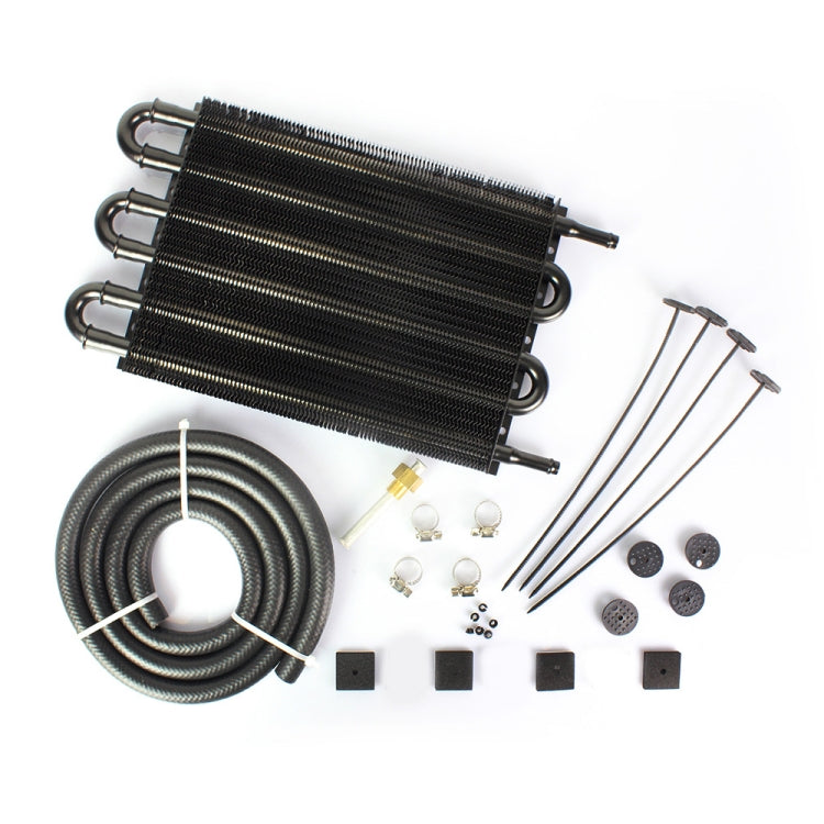 Car Universal Modified Radiator Transmission Oil Cooler, 6-row