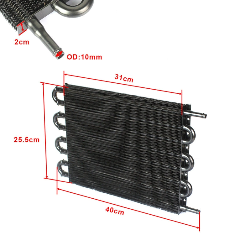 Car Universal Modified Radiator Transmission Oil Cooler, 8-row